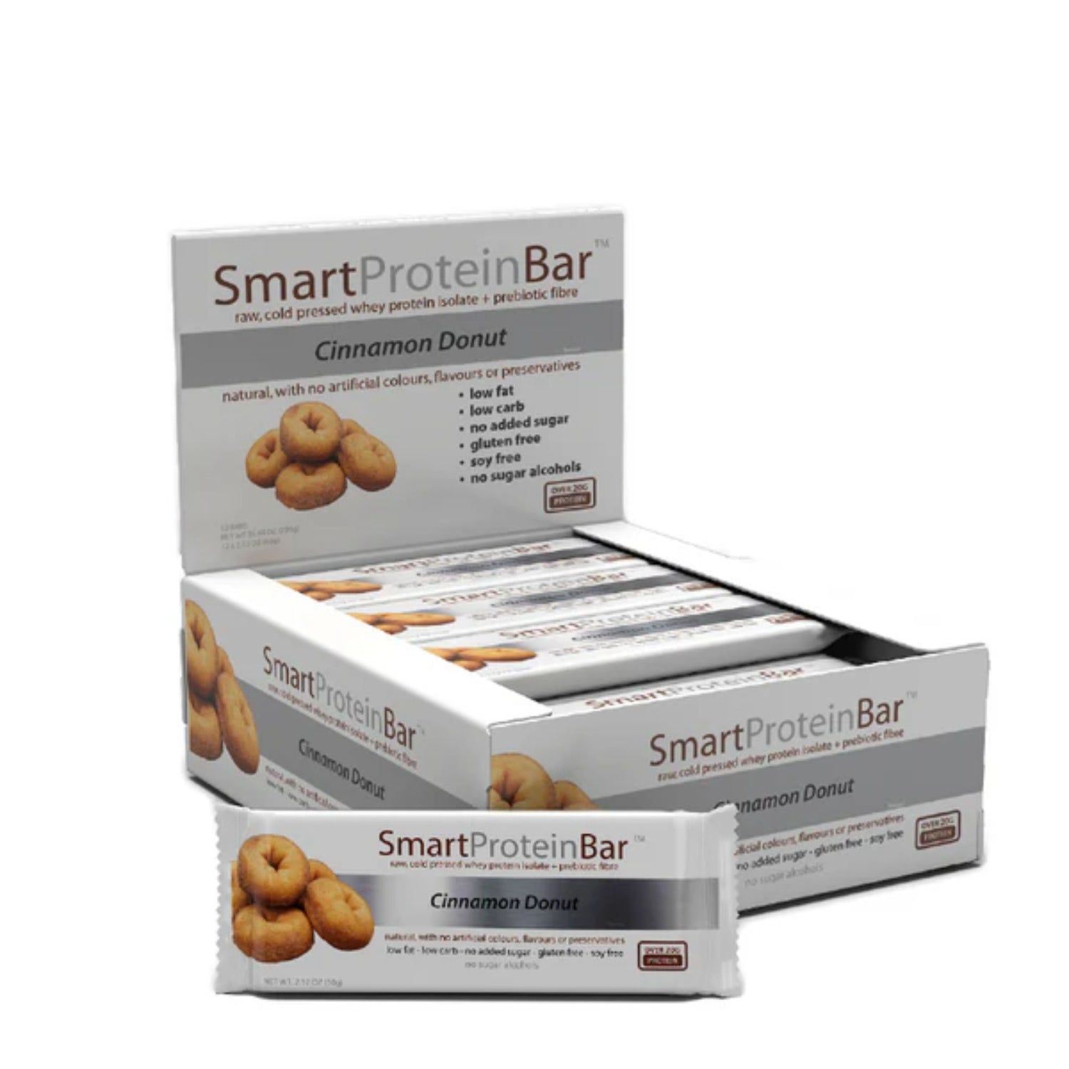 Smart Diet Solutions Smart Protein Bar - Cinnamon Donut