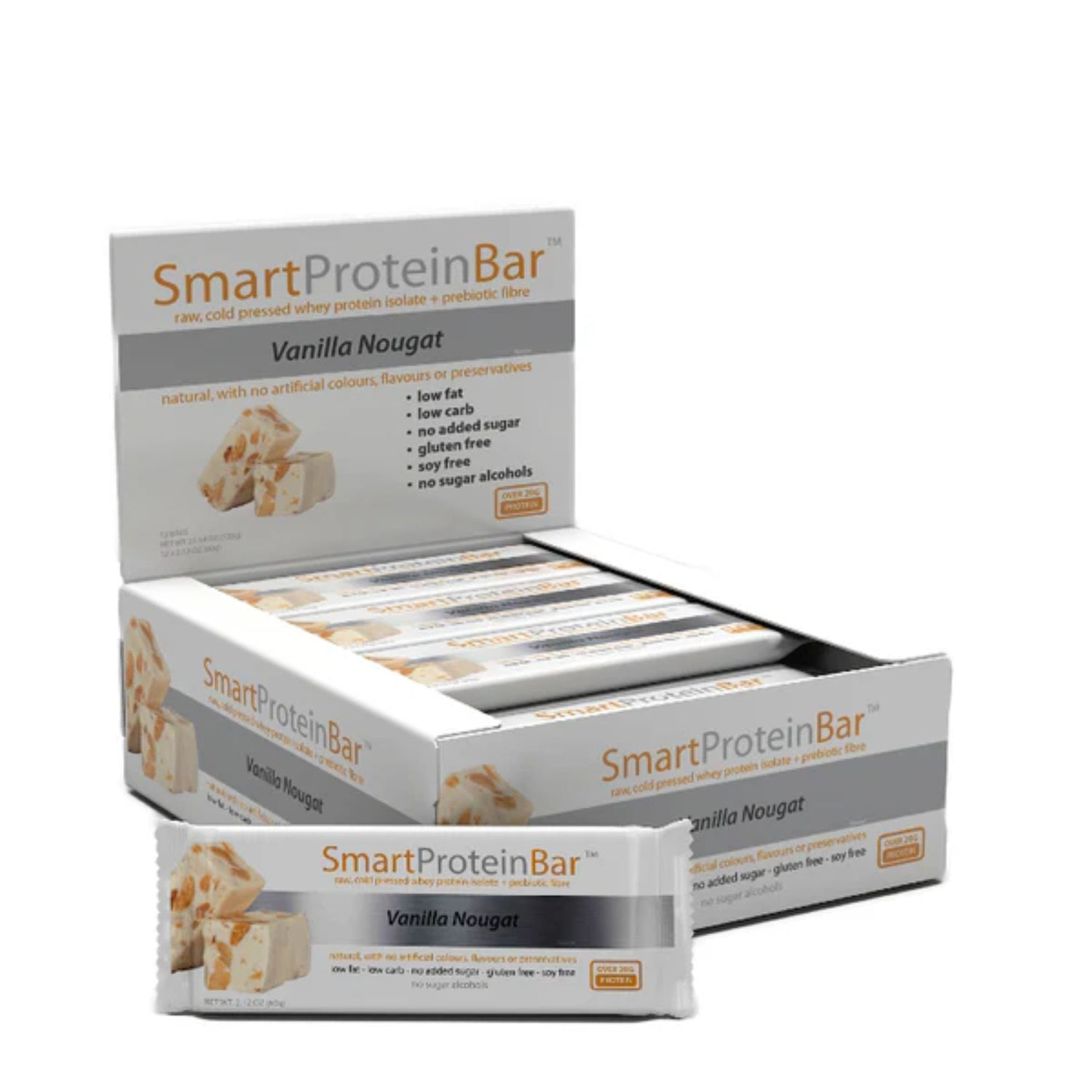 Smart Diet Solutions Smart Protein Bar - Vanilla Nougat