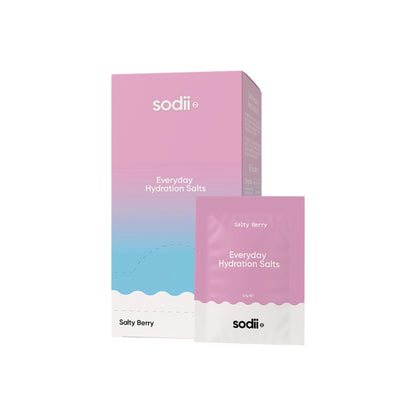 Sodii Everyday Hydration Salts Sachets Berry