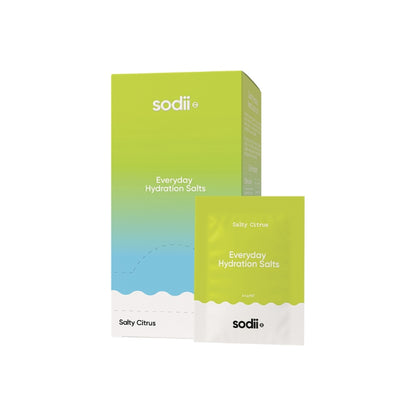 Sodii Everyday Hydration Salts Sachets Citrus