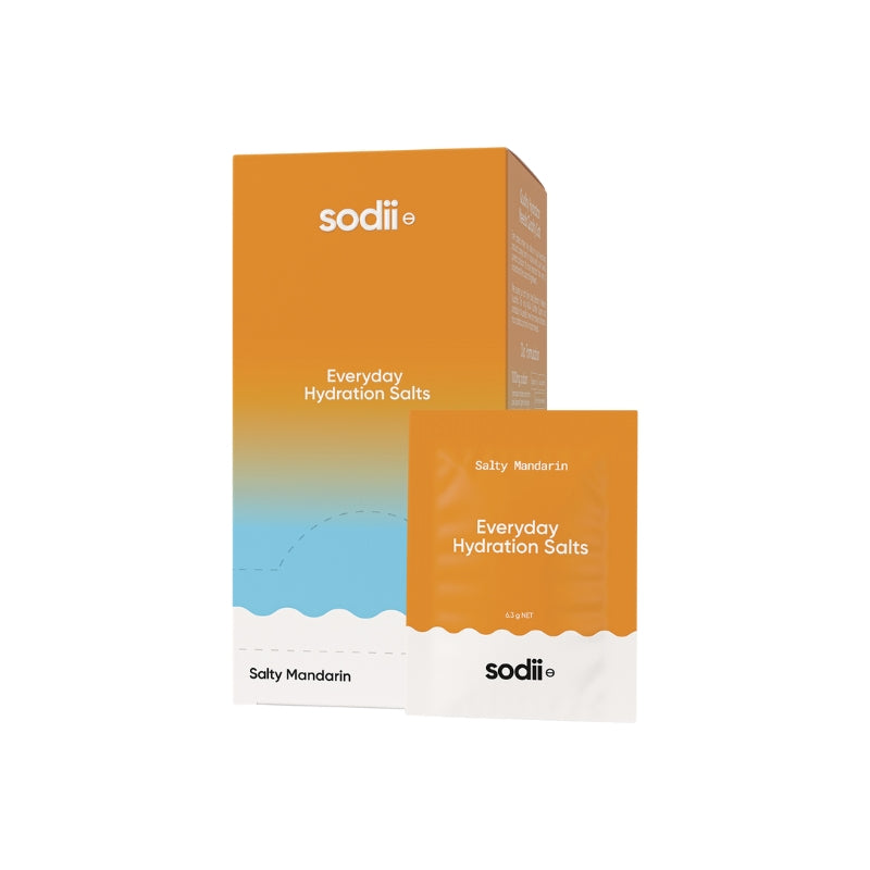 Sodii Everyday Hydration Salts Sachets Mandarin