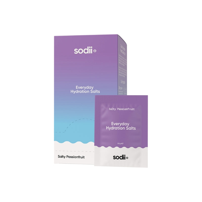 Sodii Everyday Hydration Salts Sachets Passionfruit