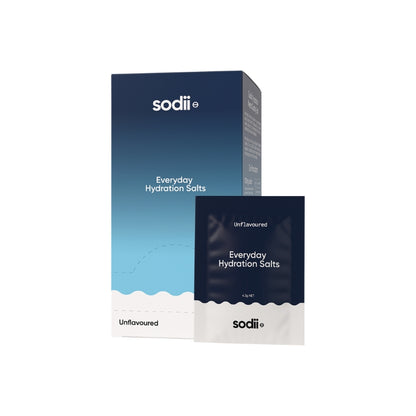Sodii Everyday Hydration Salts Sachets Unflavoured