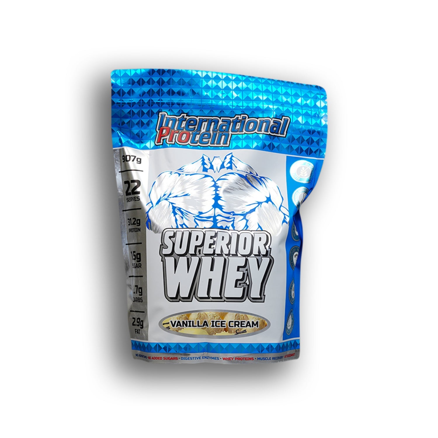 International Protein Superior Whey 907g - Vanilla