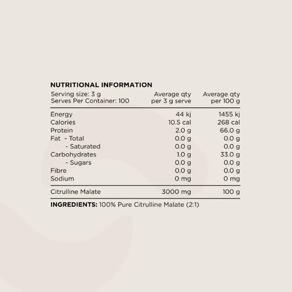 Switch Nutrition Citrulline Malate NIP