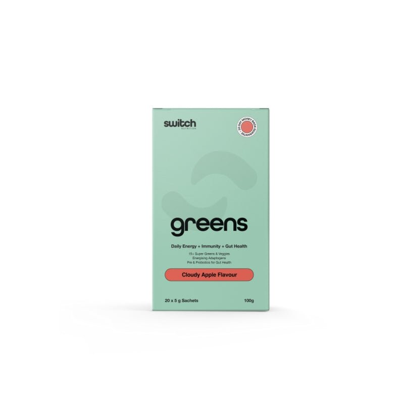Switch Nutrition Greens - 20 serve Cloudy Apple