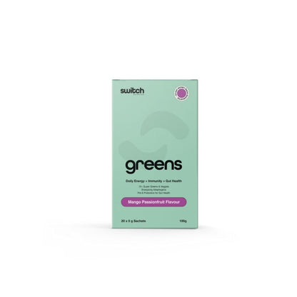 Switch Nutrition Greens - 20 serve Mango Passionfruit