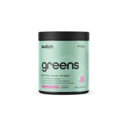 Switch Nutrition Greens - 50 serve Raspberry Lemonade