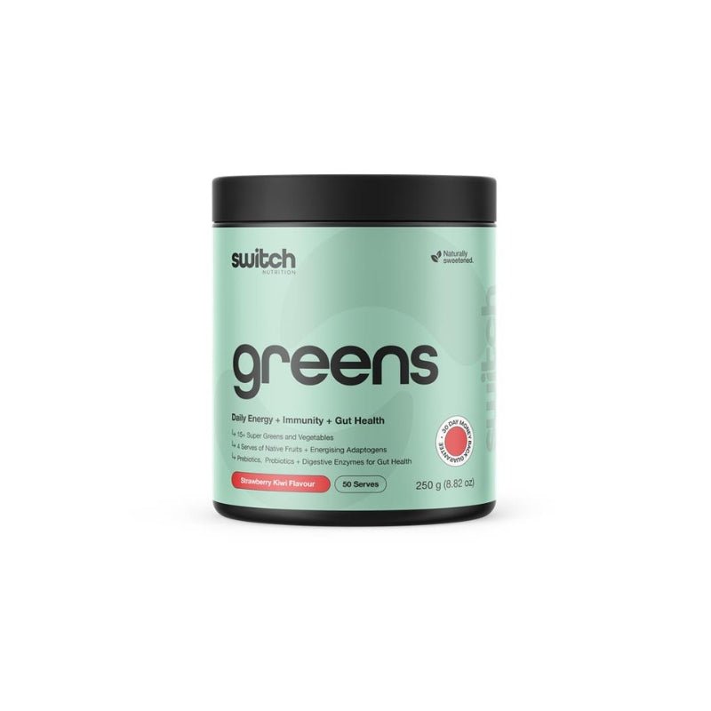 Switch Nutrition Greens - 50 serve Strawberry Kiwi