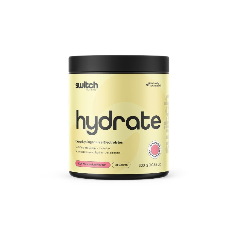 Switch Nutrition Hydrate 50 serve - Kiwi Watermelon