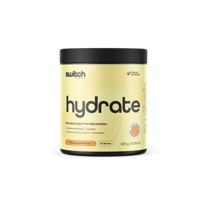 Switch Nutrition Hydrate 50 serve - Orange Crush