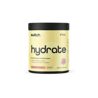 Switch Nutrition Hydrate 50 serve - Peach Iced Tea