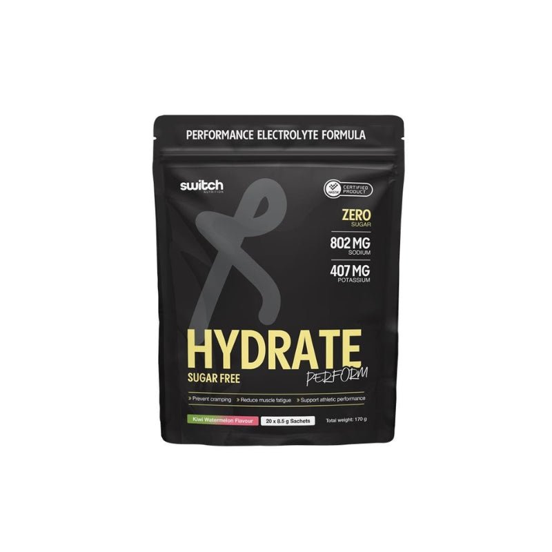 Switch Nutrition Hydrate Perform Sugar Free Switch Nutrition - Kiwi Watermelon