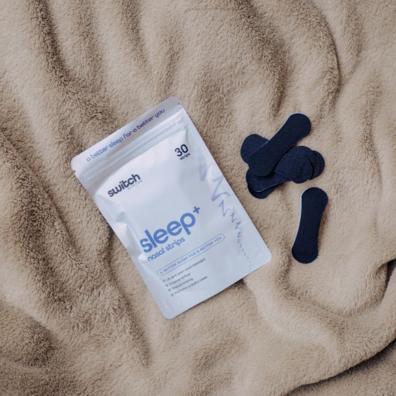 Switch Nutrition Sleep + Breathe Better Nasal Strips