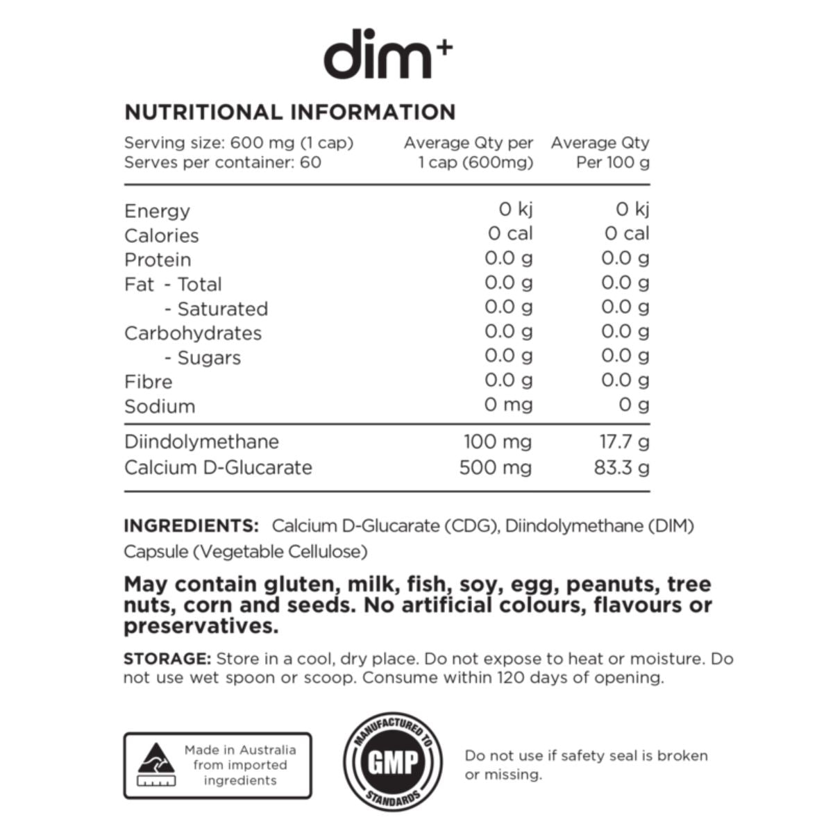 Switch Nutrition DIM+ NIP