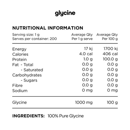 Switch Nutrition Glycine NIP