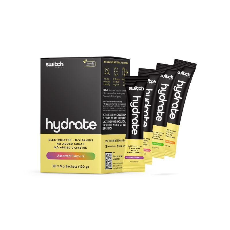Switch Nutrition Hydrate Switch Sugar Free Sachets Assorted
