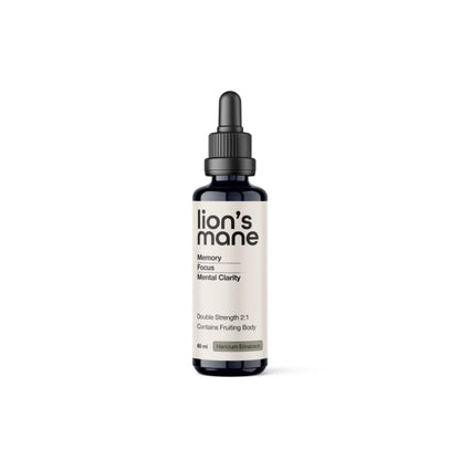 Switch Nutrition Liquid Mushroom Extract Double Strength Lions Mane