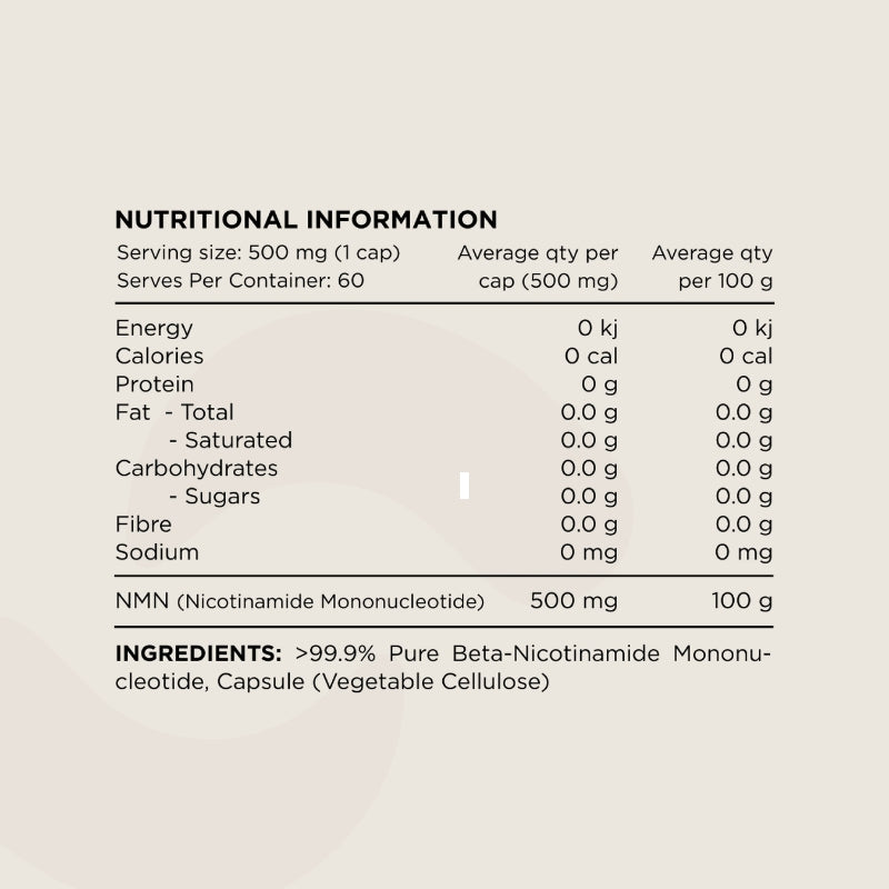 Switch Nutrition NMN Capsules NIP
