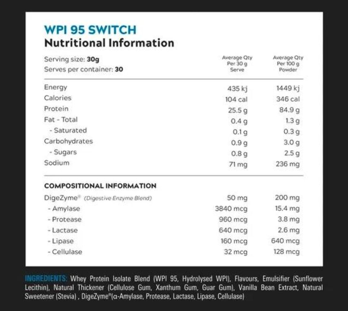 Switch WPI 95 NIP