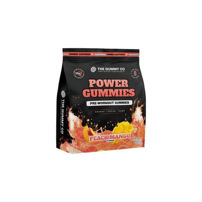 The Gummy Co Power Gummies - Peach Mango