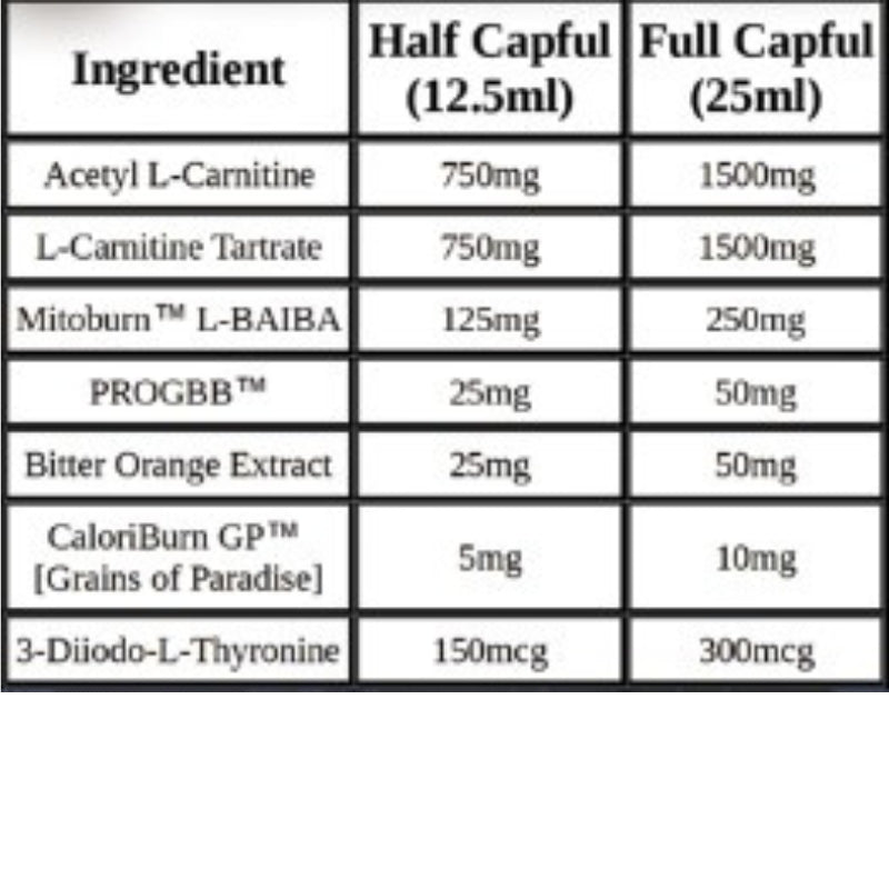 LQDZ Thermo Sauce 250ml Clearance