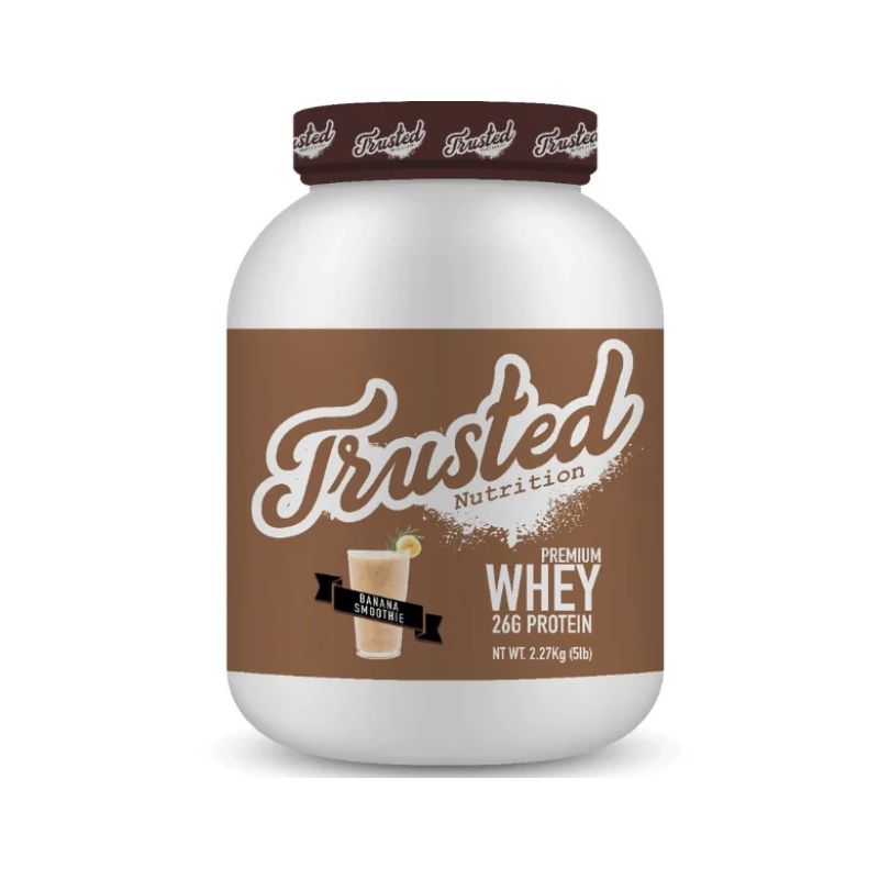 Trusted Nutrition Premium Whey - 5lb Banana Smoothie