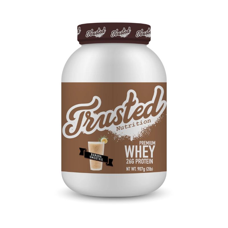 Trusted Nutrition Premium Whey - 2lb Banana Smoothie