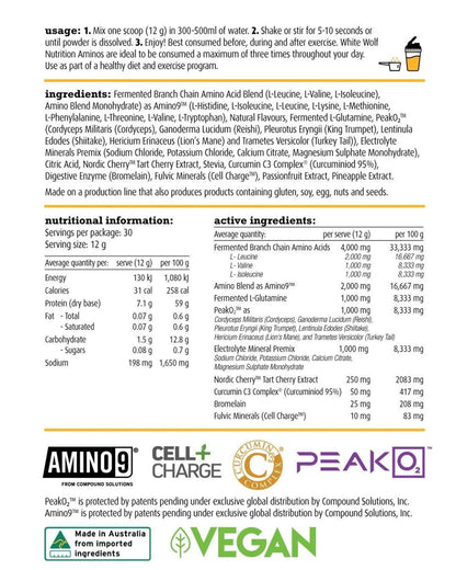 White Wolf Vegan Essential Aminos