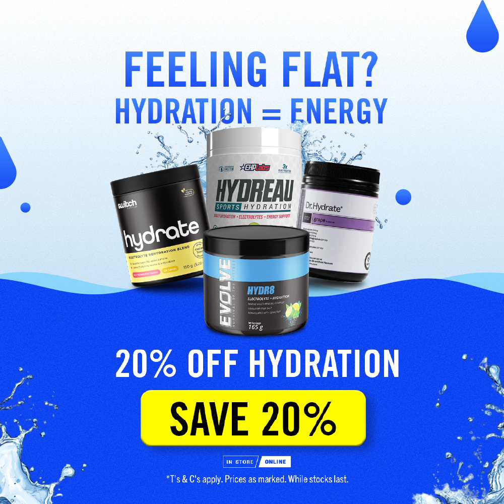 SAVE 20% Hydration