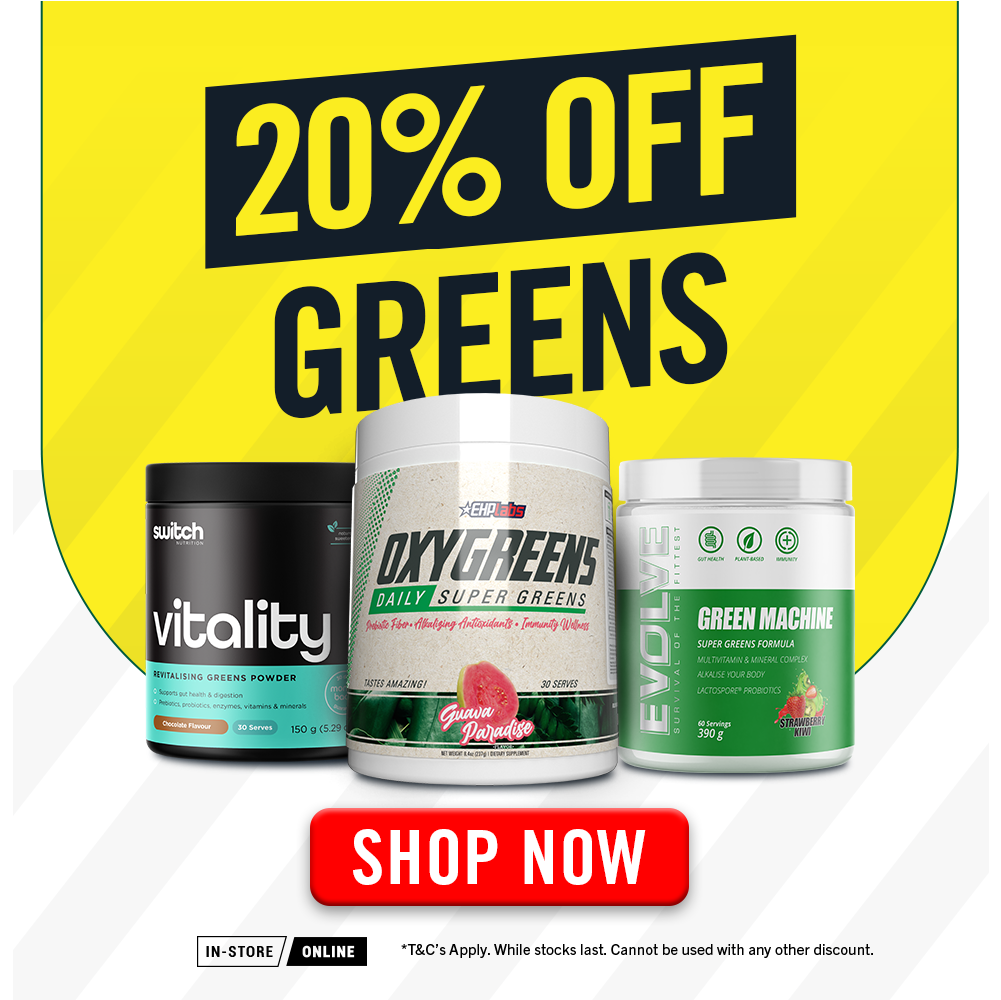 20% OFF Greens