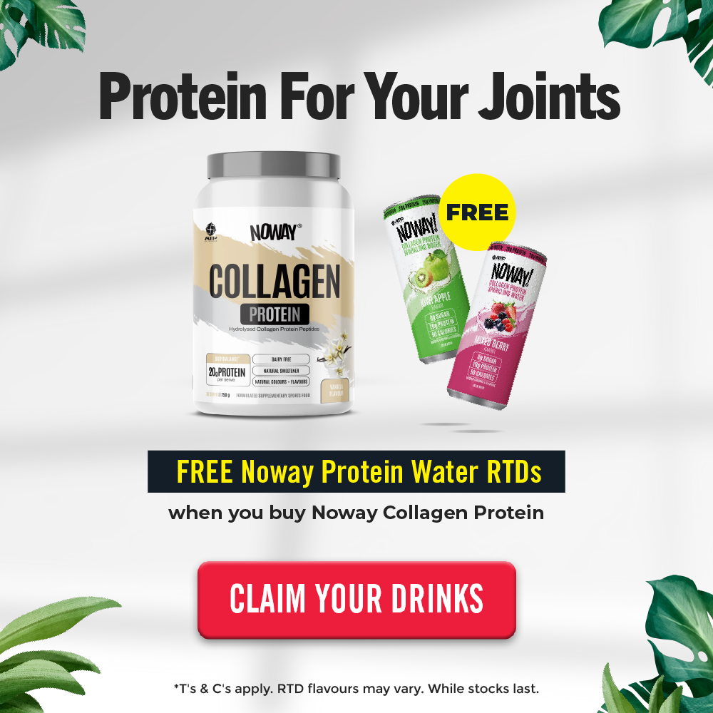 ATP Science: FREE Noway Protein Water RTDs when you buy Noway Collagen Protein