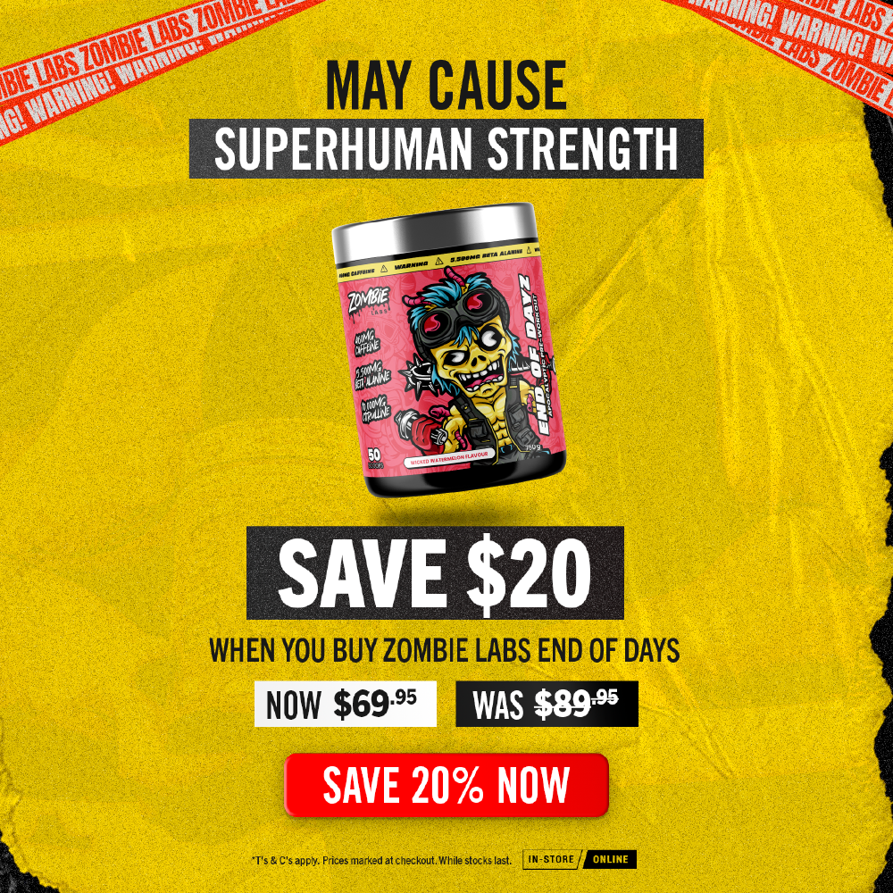 SAVE $20 when you buy Zombie Labs End Of Days