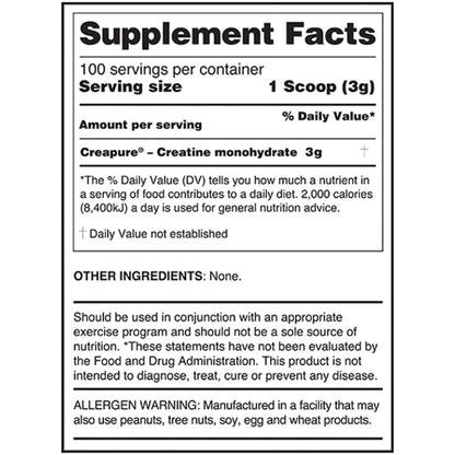 Whey Labs Creapure Creatine Monohydrate
