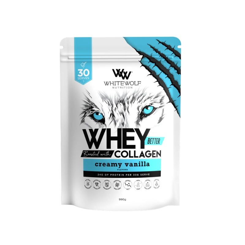 White Wolf Whey Better Protein Blend - Creamy Vanilla