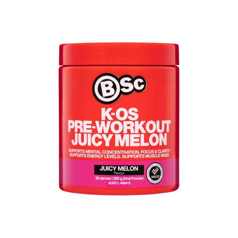 BSc Supplements K-OS Pre-Workout - Juicy Watermelon