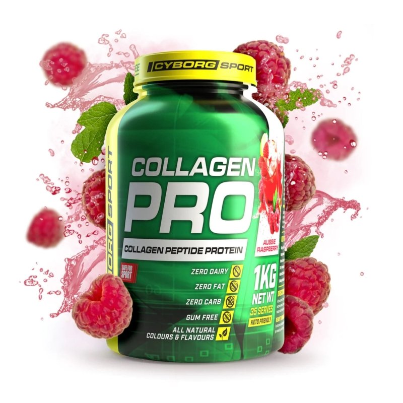 Cyborg Collagen Pro 1kg - Raspberry