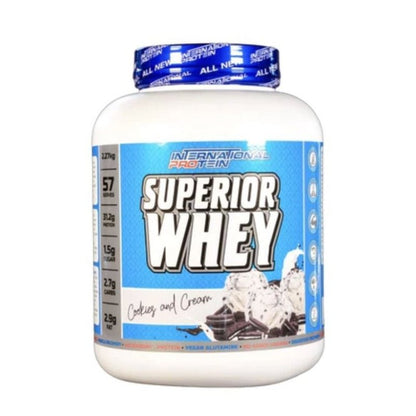 International Protein Superior Whey 2.27kg - Cookies &amp; Cream
