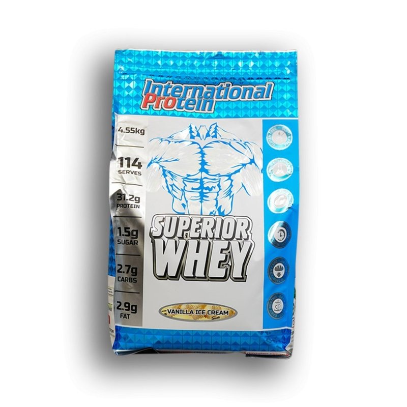 International Protein Superior Whey 4.55kg - Vanilla