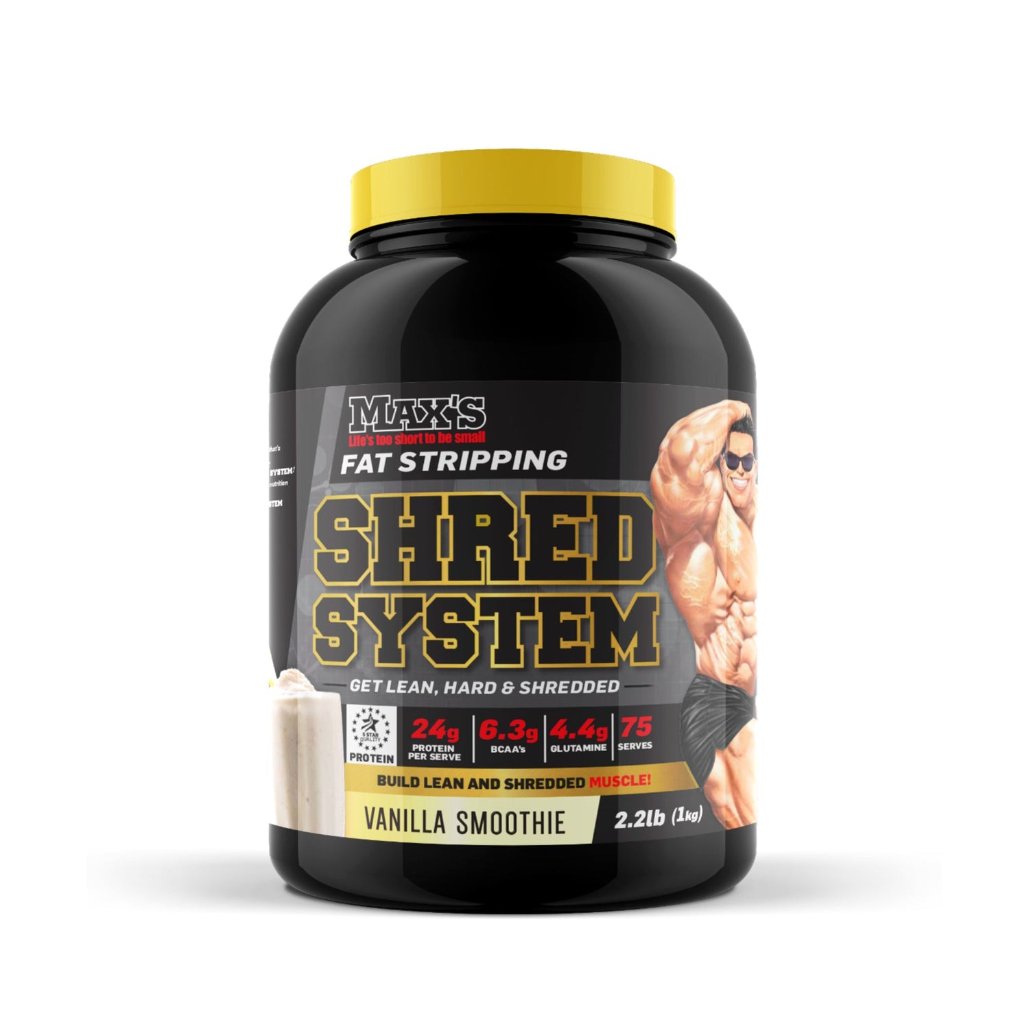 Maxs Supplements Shred System