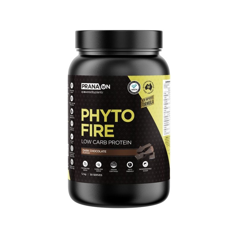 Prana On Phyto Fire Low Carb Protein - Dark Chocolate