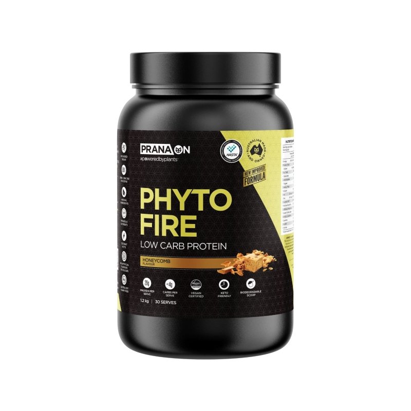 Prana On Phyto Fire Low Carb Protein - Honeycomb