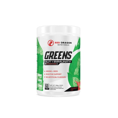 Red Dragon Greens Gut plus Immunity 60 Serve Clearance
