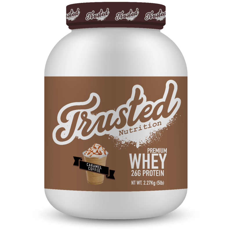 Trusted Nutrition Premium Whey - 5lb Caramel Coffee