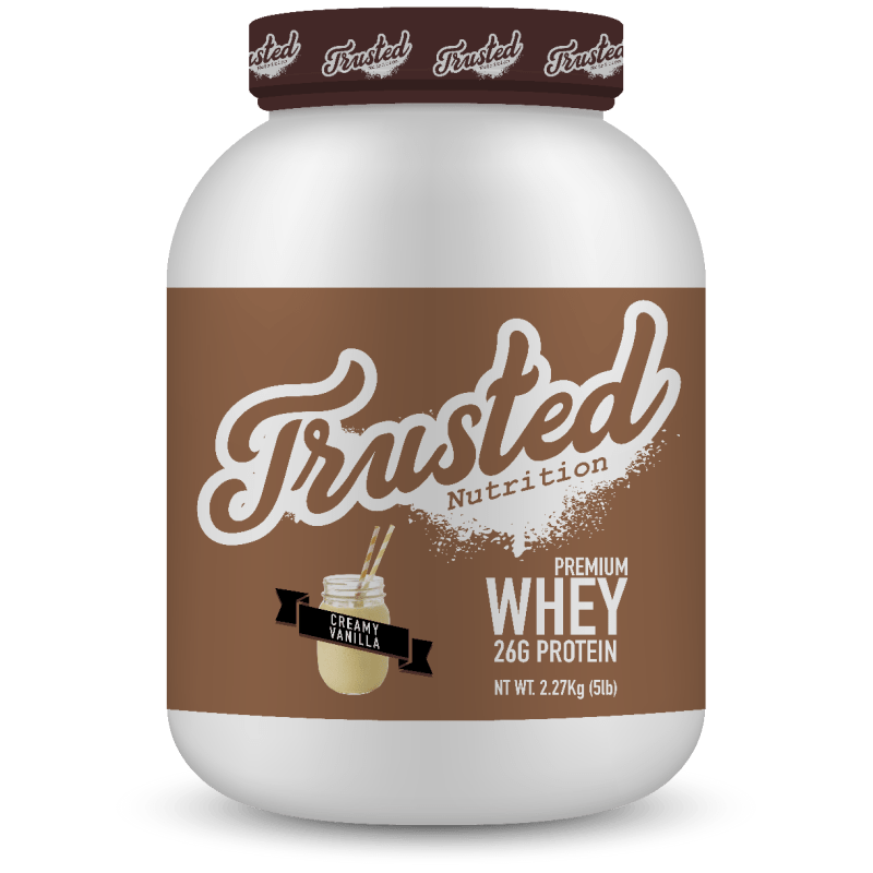 Trusted Nutrition Premium Whey - Creamy Vanilla 5lb
