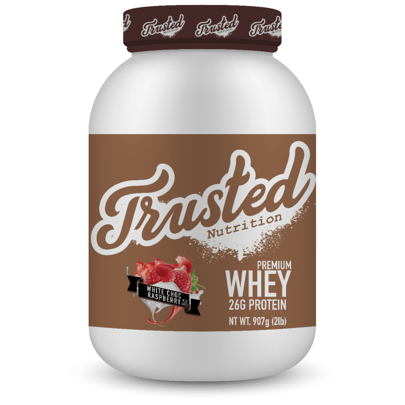 Trusted Nutrition Premium Whey - 2lb White Choc Raspberry