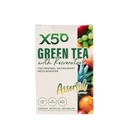 X50 Green Tea + - 30 serve Assorted