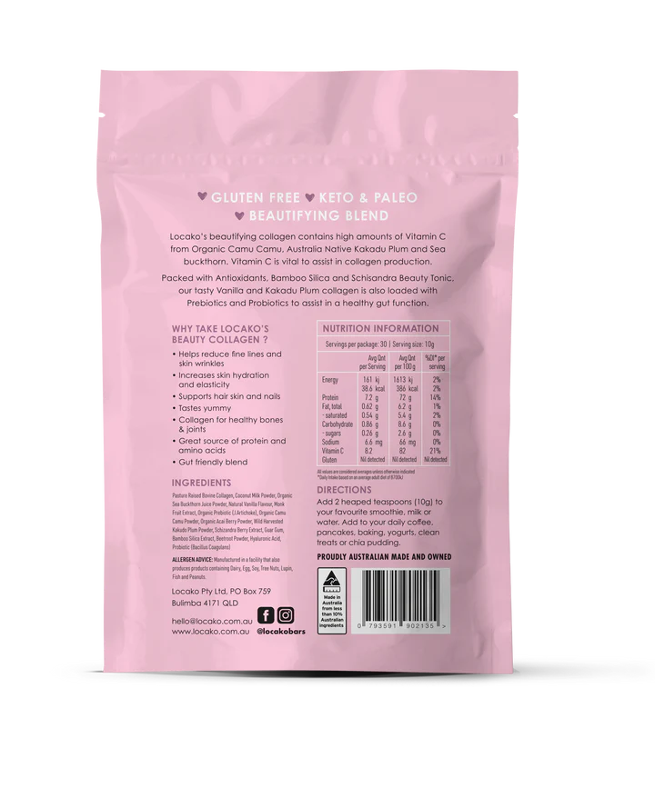 Beauty Collagen Vanilla and Kakado Plum
