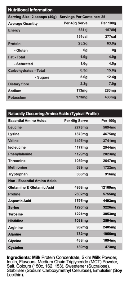 Red Dragon Casein Mousse