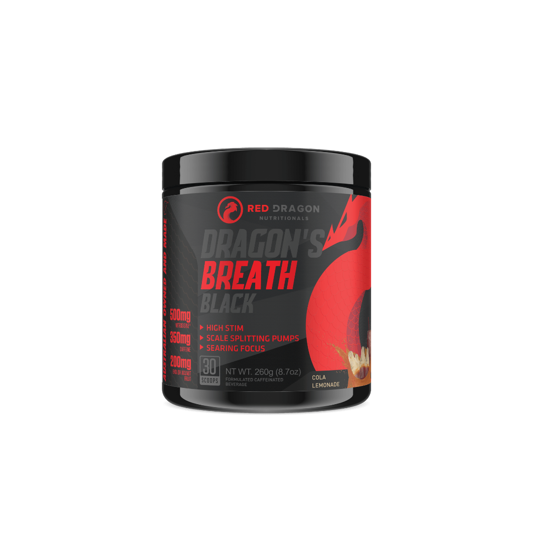 Red Dragons Breath Black